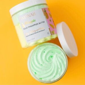 Aminnah Fineapples Your Pineapples Butter - Green and Cream